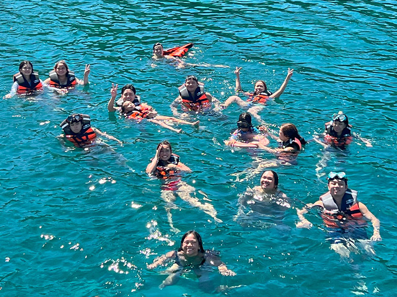 Snorkeling and sea adventure