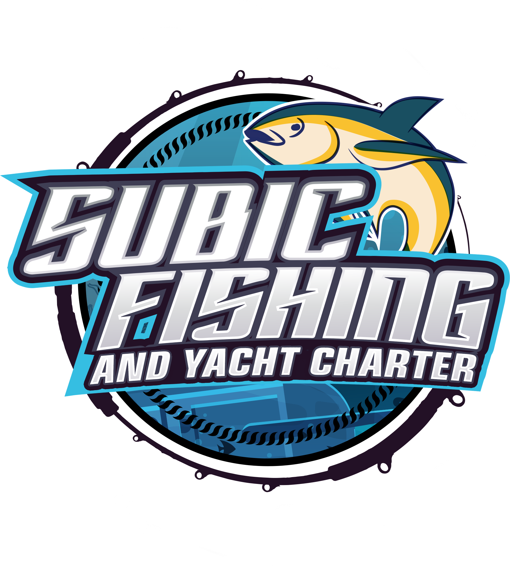 Subic Fishing charter boat under way in Subic Bay